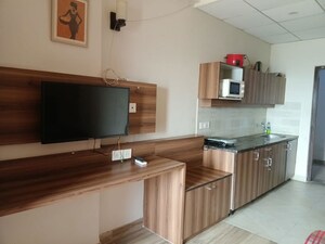 Kitchen in 1 RK Apartment at Paramount Golfforeste, Zeta I Greater Noida – for Rent