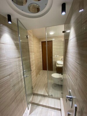 Bathroom in 3.5 BHK Apartment at Wadhwa Imperial Heights, Goregaon West – for Rent