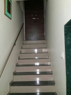 Staircase in 5 BHK Independent House at Vastrapur – for Rent