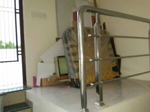 Staircase in 5 BHK Independent House at Vastrapur – for Rent