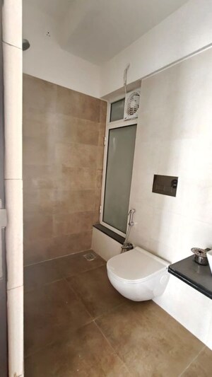 Bathroom in 2.5 BHK Apartment at Omkar Signet, Malad East – for Rent