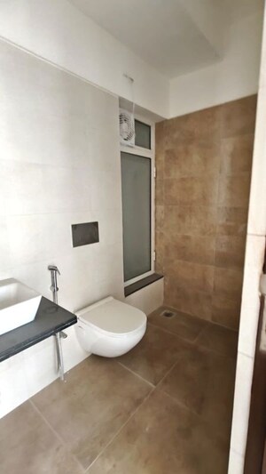 Bathroom in 2.5 BHK Apartment at Omkar Signet, Malad East – for Rent