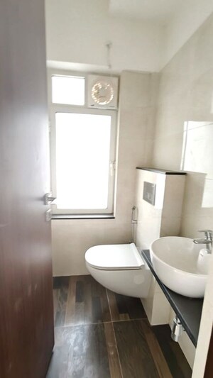 Bathroom in 2.5 BHK Apartment at Omkar Signet, Malad East – for Rent