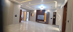Living Room in 3 BHK Builder Floor at Sector 21 – for Rent