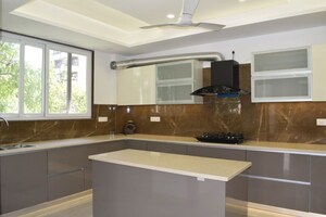 Kitchen in 4 BHK Builder Floor at Sushant Tower, Sector 56 – for Rent