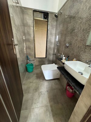 Bathroom in 2 BHK Apartment at Regency Anantam, Dombivli East – for Rent