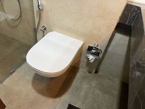Bathroom in 3 BHK Apartment at Piramal Mahalaxmi, Mahalaxmi – for Rent