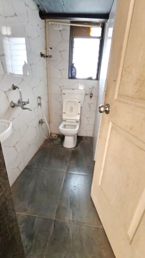 Bathroom in 3 BHK Apartment at Padmavati Maitri Gaurav, Malad East – for Rent