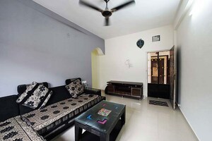Living Room in 2 BHK Apartment at Ghatlodia – for Sale