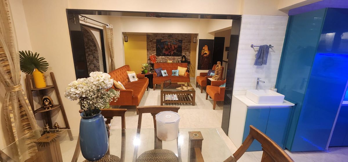 4 BHK + Servant Room 1555 Sq.Ft. Villa in Flower Valley Complex