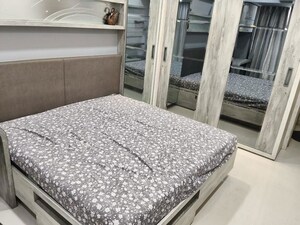 Bedroom in 3 BHK Apartment at Millenium Icon Apartment, Kharghar – for Rent