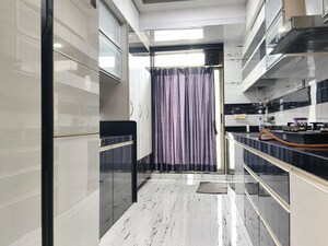 Balcony in 3 BHK Apartment at Millenium Icon Apartment, Kharghar – for Rent