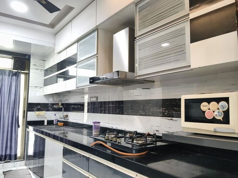 Kitchen, millenium-icon-apartment 3 Bedroom 1550 Sq.Ft. Apartment In Kharghar Navi Mumbai 10541379