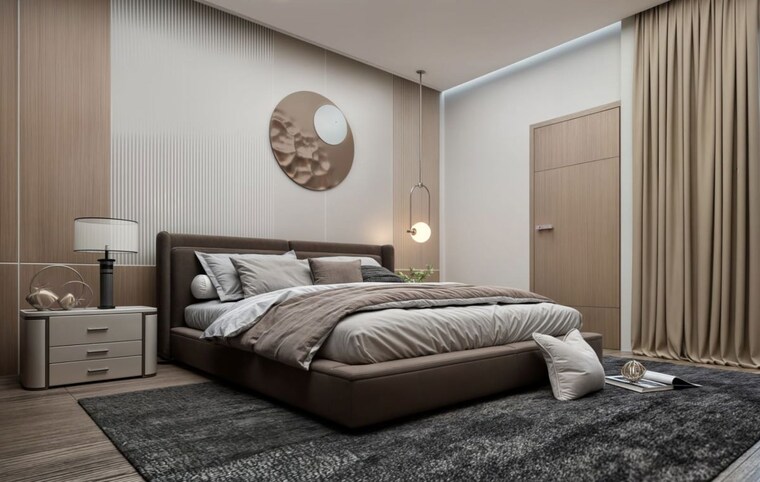 Bedroom, the-palash-homes 3 Bedroom 18501 Sq.Ft. Builder Floor In Dhakoli Zirakpur 10541361