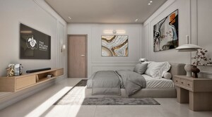 Bedroom in 3 BHK Builder Floor at The Palash Homes, Dhakoli – for Sale
