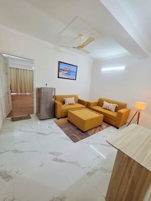 Living Room in 1 BHK Builder Floor at Sector 46 – for Rent