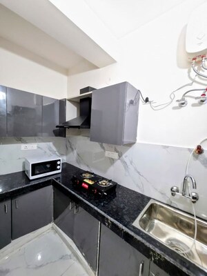 Kitchen in 1 BHK Builder Floor at Sector 46 – for Rent