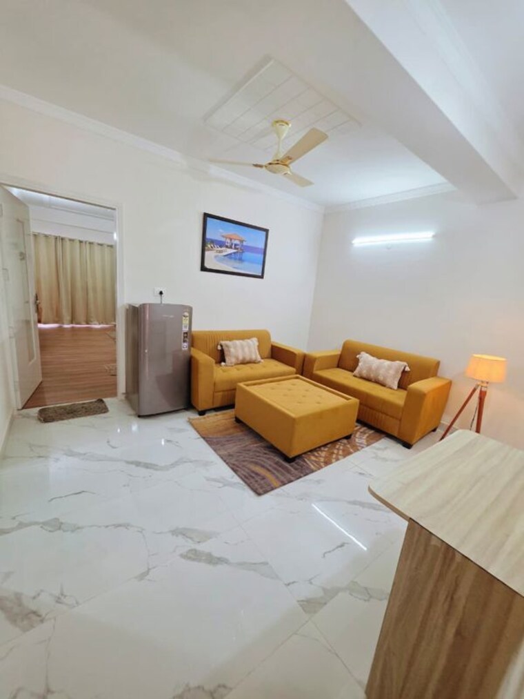 Living Room, sector 46 1 Bedroom 670 Sq.Ft. Builder Floor In Sector 46 Gurgaon 10541424