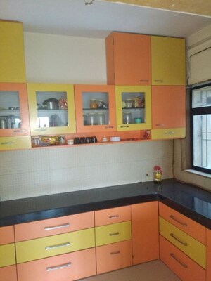 Kitchen in 1 BHK Apartment at Vertex Ashok Smruti, Kasarvadavali – for Rent