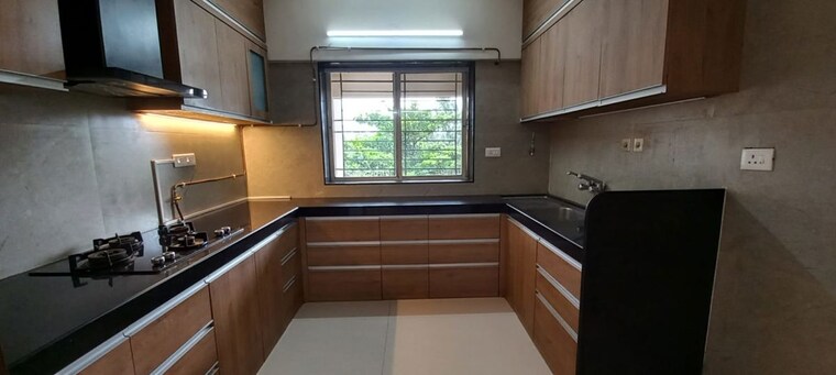 Kitchen, goel-ganga-melrose 3.5 Bedroom 2000 Sq.Ft. Apartment In Sopan Baug Pune 10536334