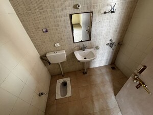 Bathroom in 2.5 BHK Apartment at UPAVP Ganga Yamuna And Hindon Enclave, Pratap Vihar – for Rent