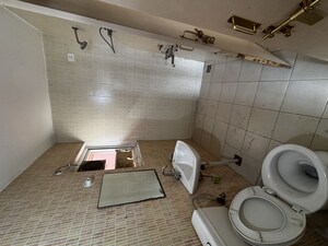 Bathroom in 2.5 BHK Apartment at UPAVP Ganga Yamuna And Hindon Enclave, Pratap Vihar – for Rent