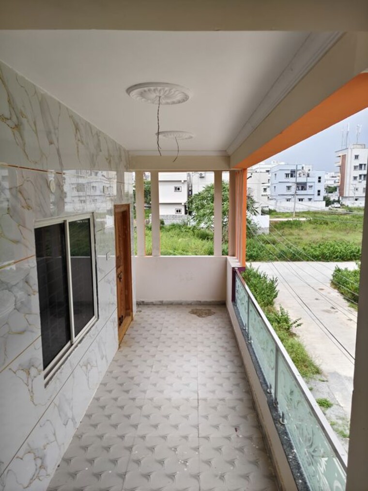 Balcony, vishal-residency-kapra 3 Bedroom 130 Sq.Yd. Independent House In Kapra Hyderabad 10541505