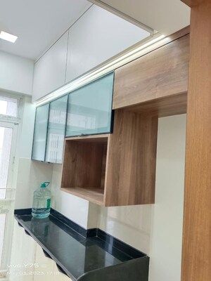Kitchen in 1.5 BHK Apartment at Vijay Orovia, Ghodbunder Road – for Rent