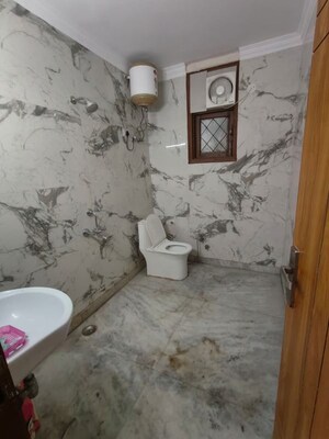 Bathroom in 1 RK Builder Floor at Saket – for Rent