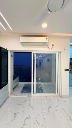 Building Lobby in 3 BHK Apartment at Prestige High Fields, Gachibowli – for Rent