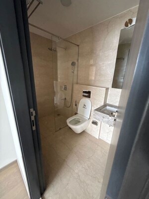 Bathroom in 3 BHK Apartment at Piramal Mahalaxmi, Mahalaxmi – for Rent
