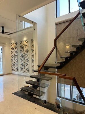 Staircase in 4 BHK Independent House at Sector 123 – for Sale