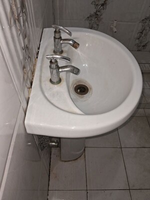 Bathroom in 2 BHK Independent House at Jankipuram Extension – for Rent