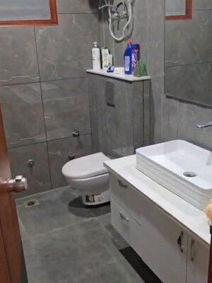 Bathroom in 3 BHK Builder Floor at BP Homes, Sector 85 – for Rent