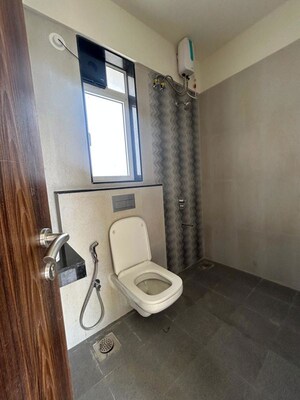 Bathroom in 3 BHK Apartment at Sheth Avante, Kanjurmarg West – for Rent