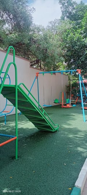 Staircase in 2 BHK Apartment at Brigade Harmony, Whitefield – for Rent