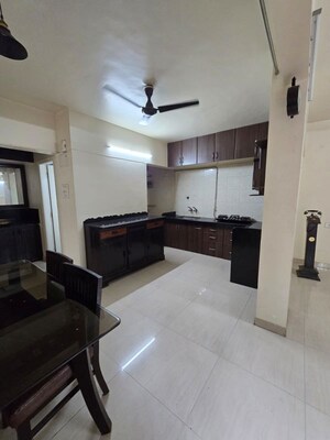 Kitchen in 2 BHK Apartment at Mittal Brothers Whistling Palms, Wakad – for Rent