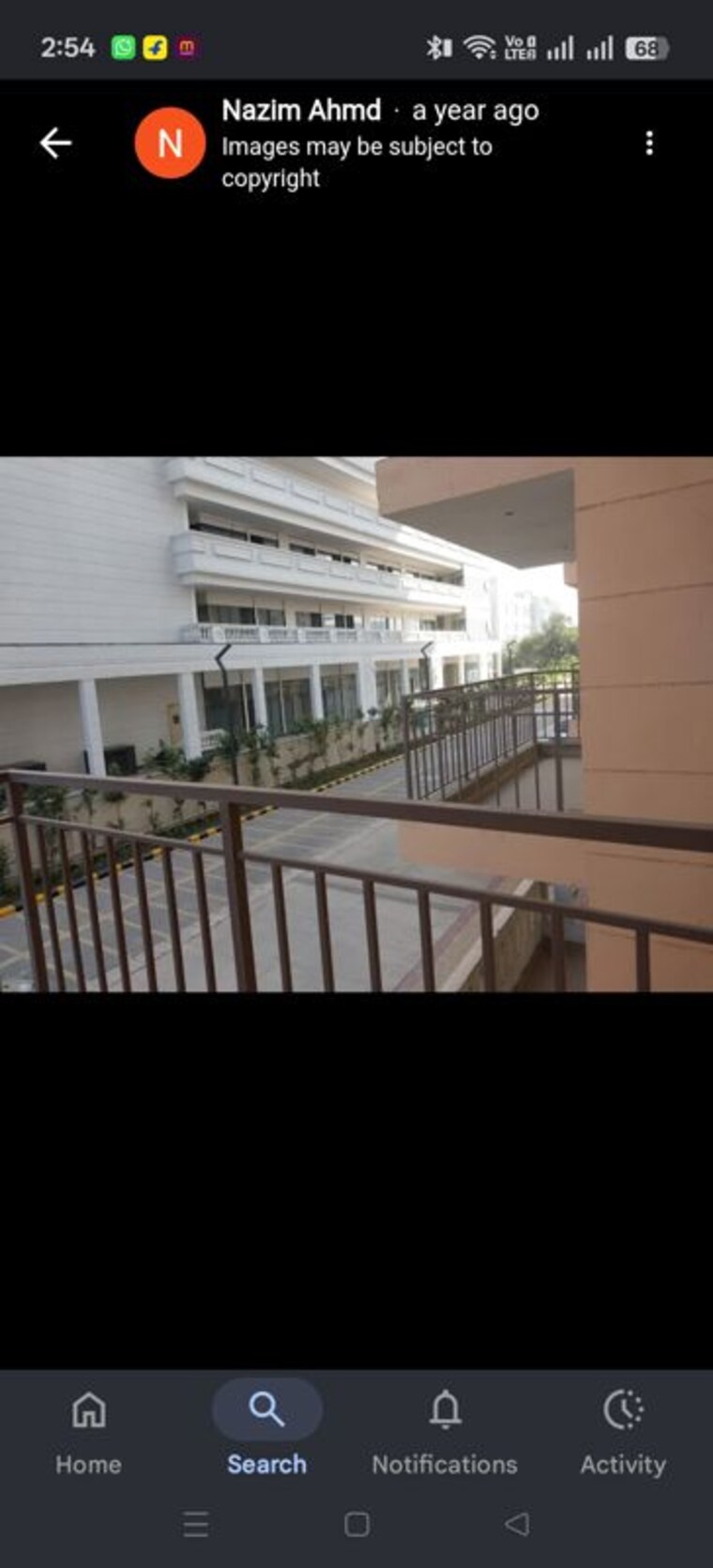 Balcony, rof-amaltas 3 Bedroom 645 Sq.Ft. Apartment In Sector 92 Gurgaon 10541752