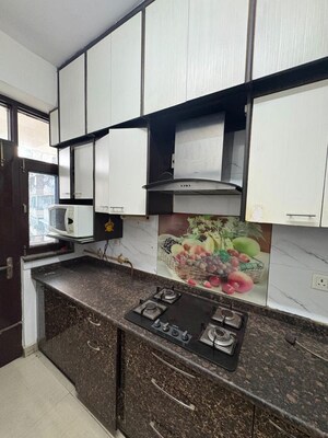 Kitchen in 3 BHK Apartment at V3S Indralok, Indrapuram – for Rent