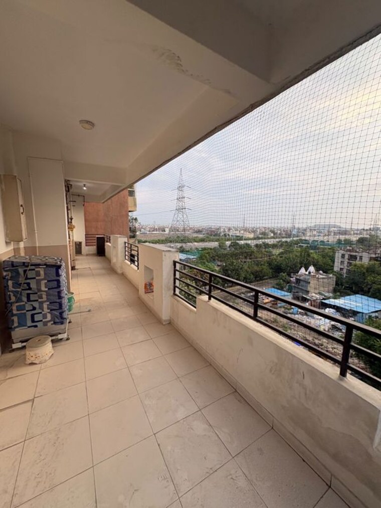 Balcony, v3s-indralok 3 Bedroom 1550 Sq.Ft. Apartment In Indrapuram Ghaziabad 10541835