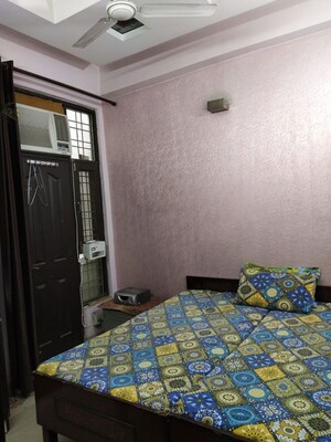 Bedroom in 3 BHK Apartment at V3S Indralok, Indrapuram – for Rent