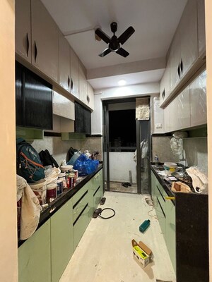 Kitchen in 1 BHK Apartment at Damji Shamji Mahavir Spring Tulip Phase 1, Pokhran Road No Two – for Rent