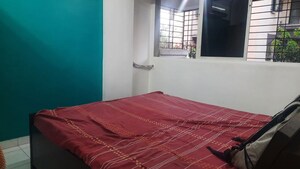 Bedroom in 1 BHK Apartment at Vishwakarma Tower, Kharghar – for Rent