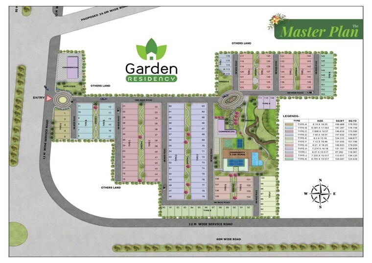 Master Plan, ekaakshara-garden-residency 2 Bedroom 1122 Sq.Ft. Builder Floor In Sohna Sector 5 Gurgaon 10541856