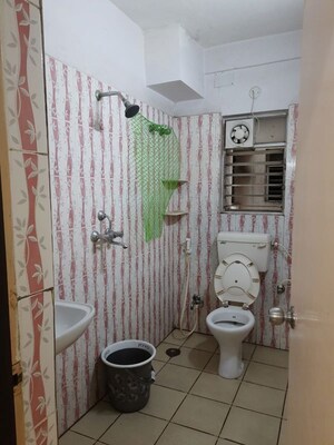Bathroom in 3 BHK Apartment at Aster Gardens, Rajarhat – for Sale