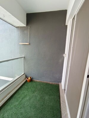Balcony in 2 BHK Apartment at Baner Gaon – for Rent