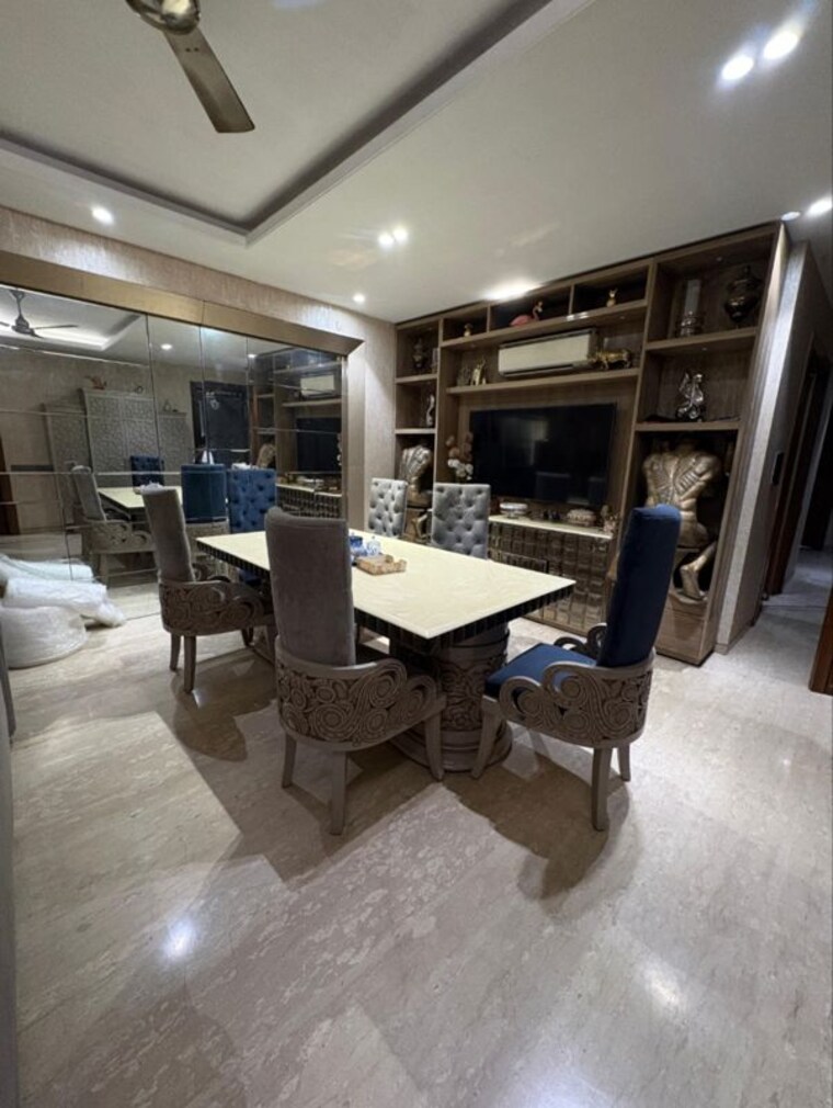 Dining area, greater kailash 4 Bedroom 2700 Sq.Ft. Builder Floor In Greater Kailash Delhi 10541919