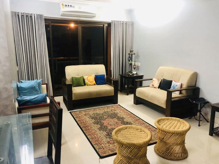 Living Room, valentine-apartments 3 Bedroom 900 Sq.Ft. Apartment In Goregaon East Mumbai 10541976