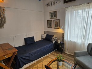Bedroom in 3 BHK Apartment at Paranjape Schemes Yuthika, Baner – for Rent