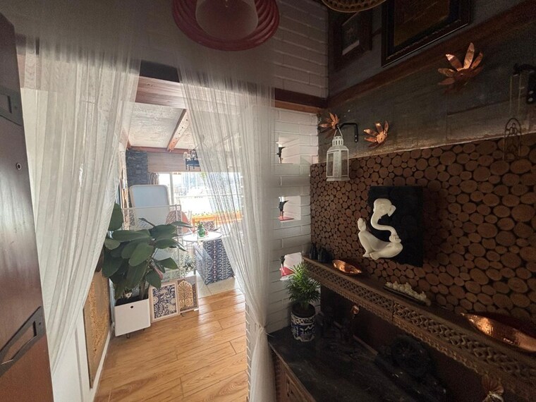 Living Room, paranjape-schemes-yuthika 3 Bedroom 1650 Sq.Ft. Apartment In Baner Pune 10541964